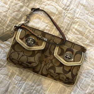 Coach wristlet